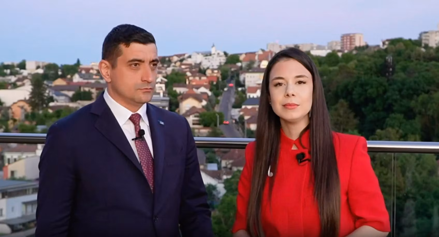 George Simion și Alessia Păcuraru