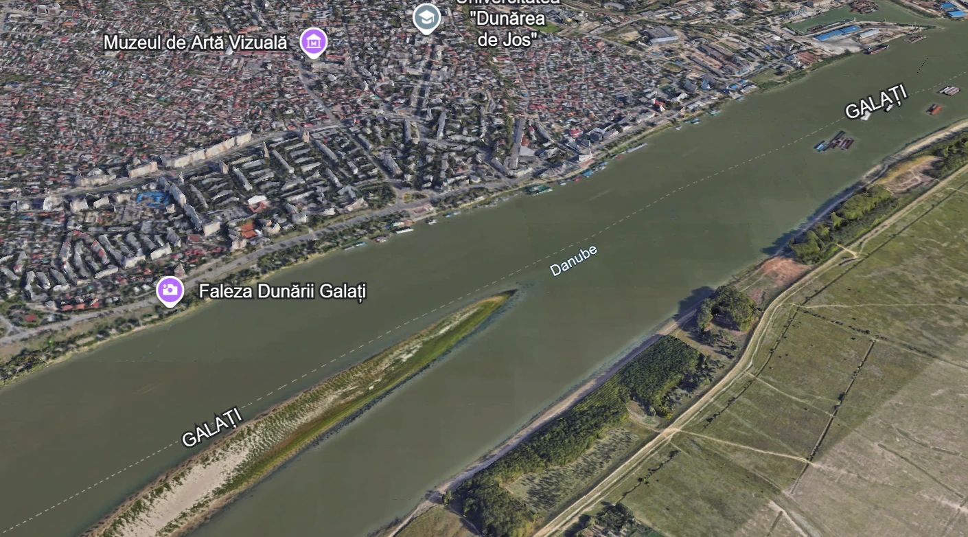 Cât de aproape de graniță se află blocul din Galați lovit de dronă