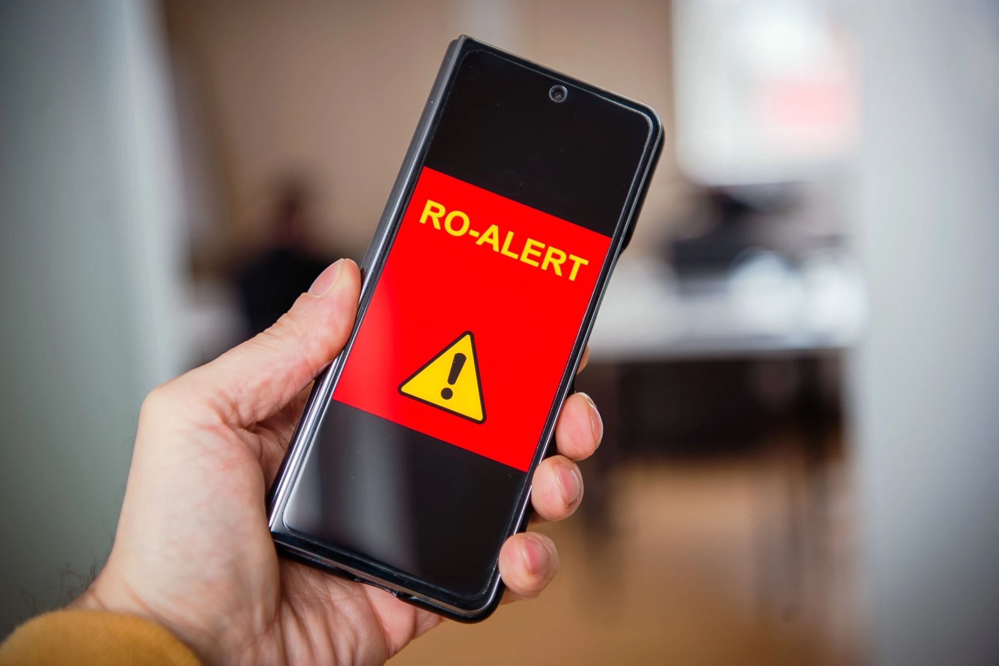Mesaj Ro Alert transmis populației