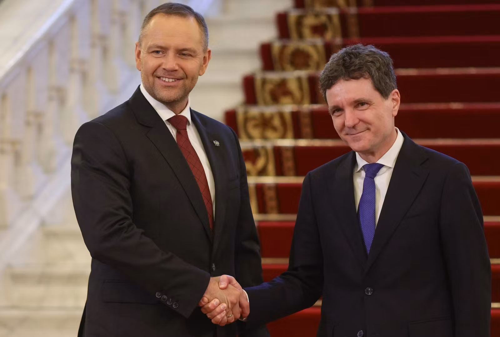 Nicușor Dan, președintele României și Karol Nawrocki, președintele Poloniei. FOTO: Inquam 