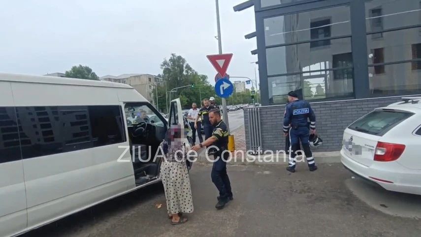 Răpire Constanța/ Captură foto