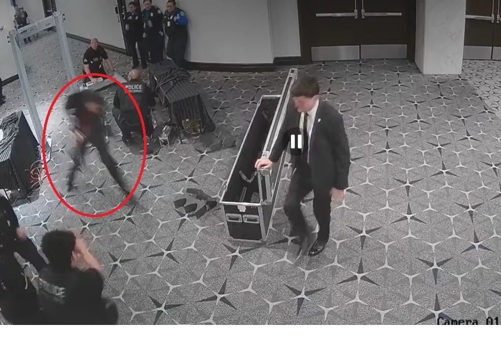 Suspect dineu Washington/ Captură video