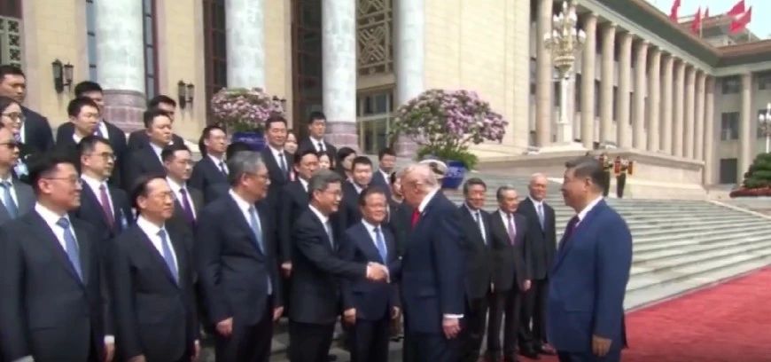 Trump în China