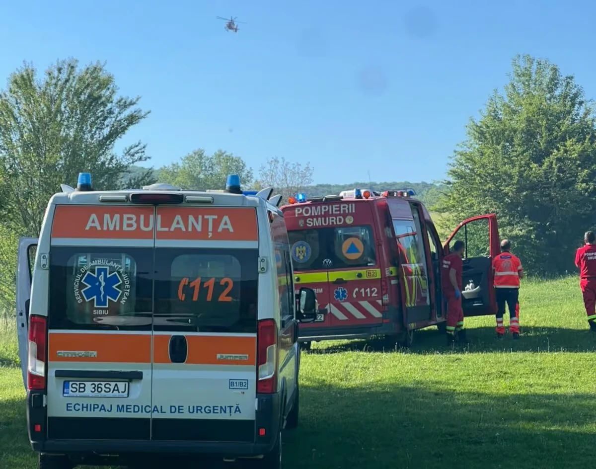 Ambulanțe Sibiu. Sursa foto: Oradesibiu.ro.