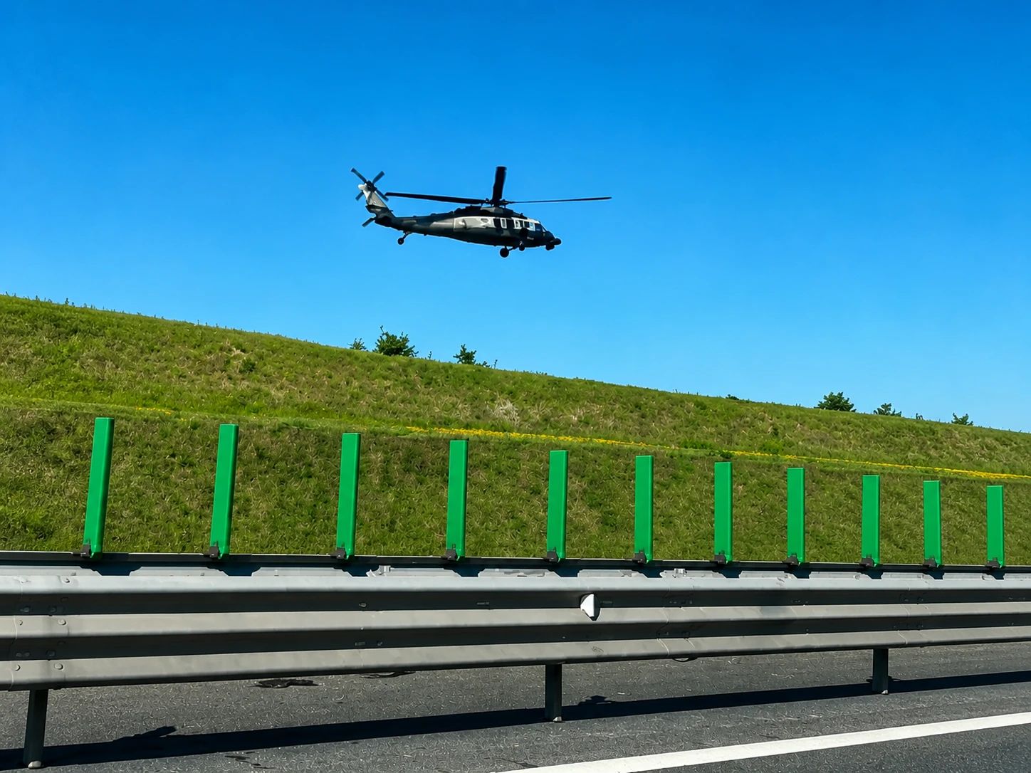 Urmărire cu elicopterul pe A2