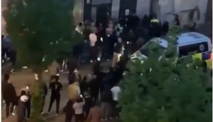 Scene violente pe străzile Belgiei. 