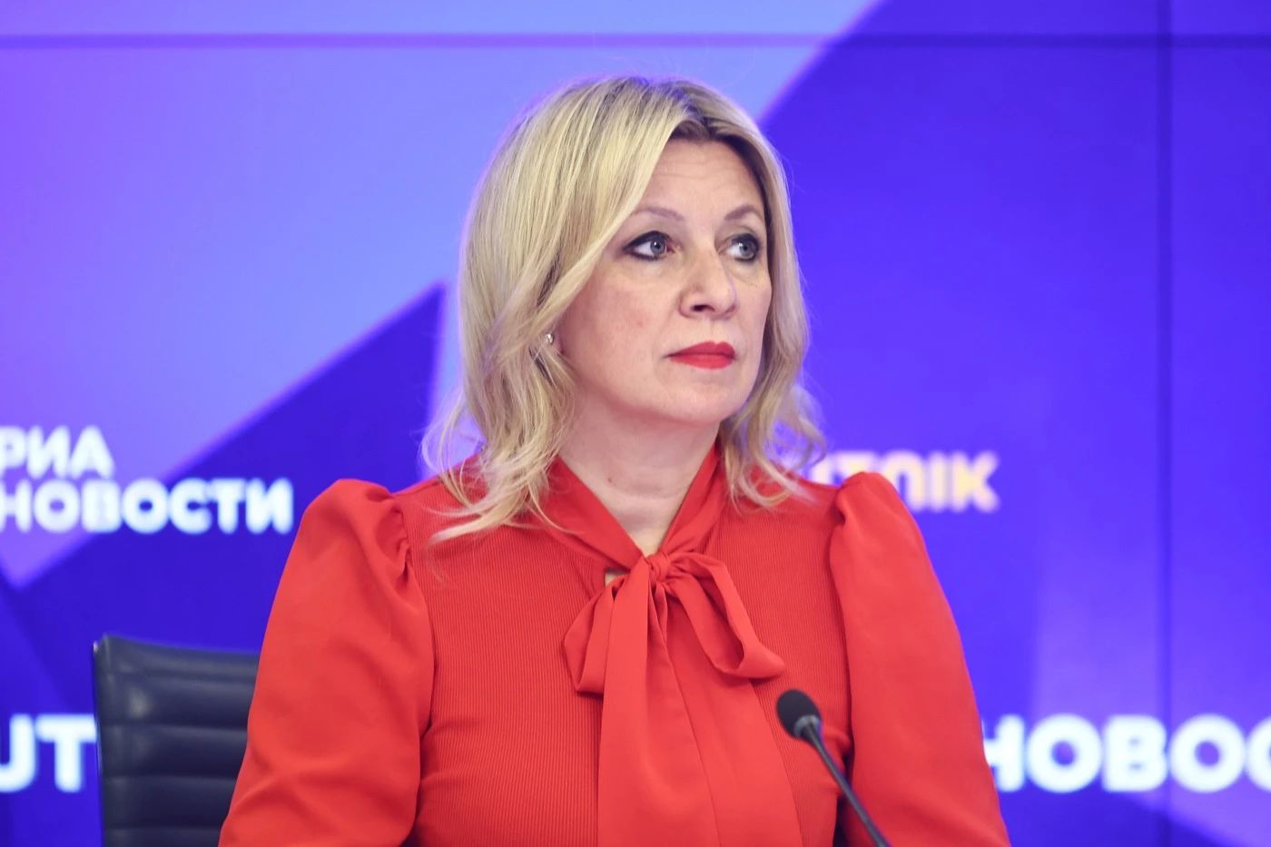 Maria Zaharova. Foto: Profimedia