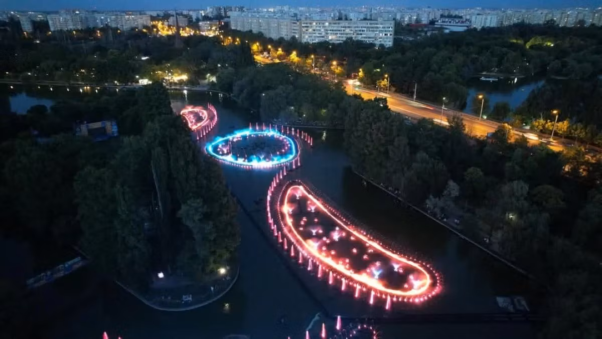 Fântânile arteziene din Parcul IOR