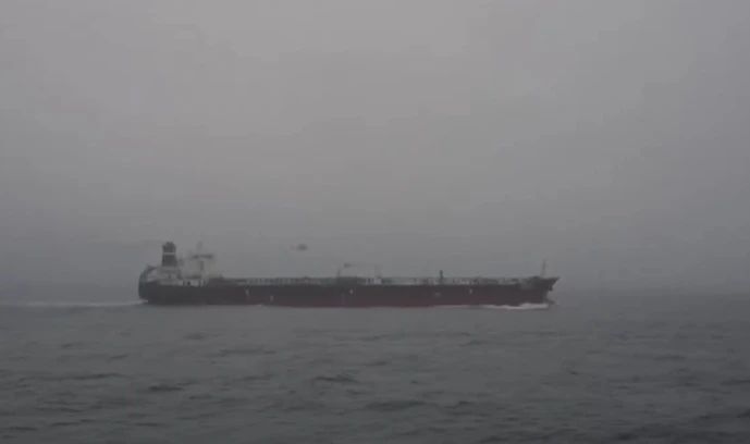 Petrolier rusesc / Captură video