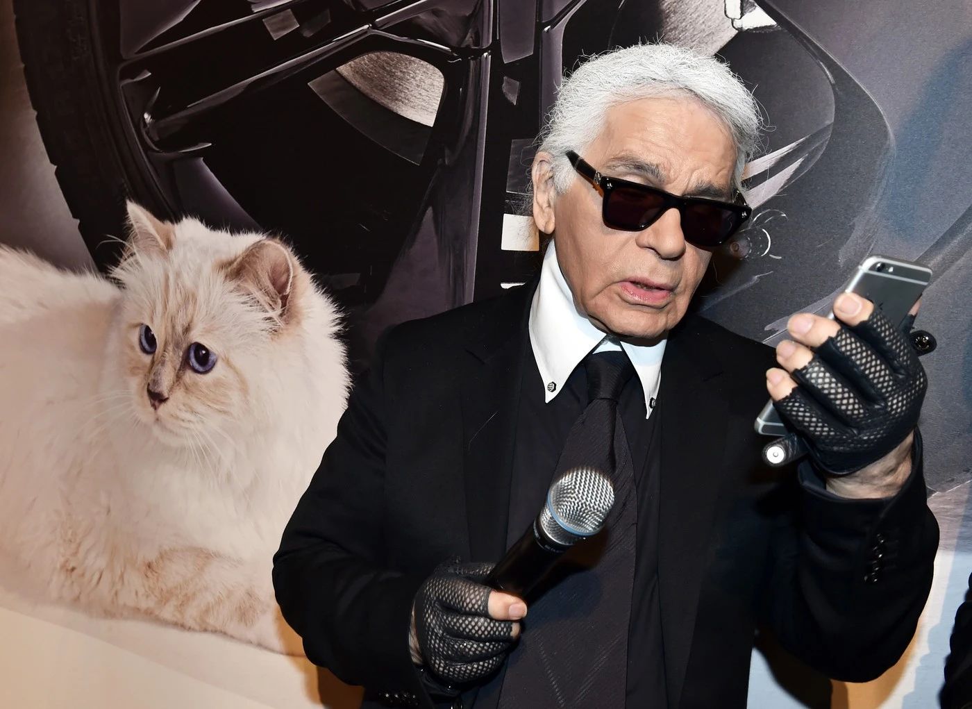 Pisica lui Karl Lagerfeld. Foto: Profimedia