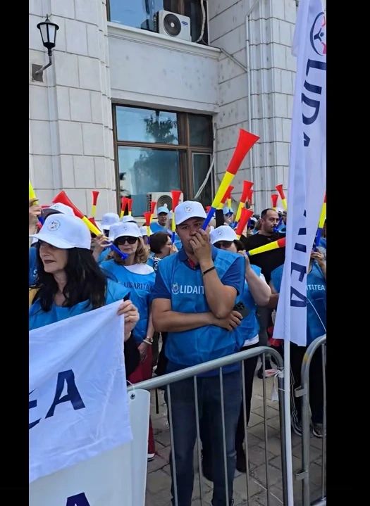 Protest angajați Finanțe