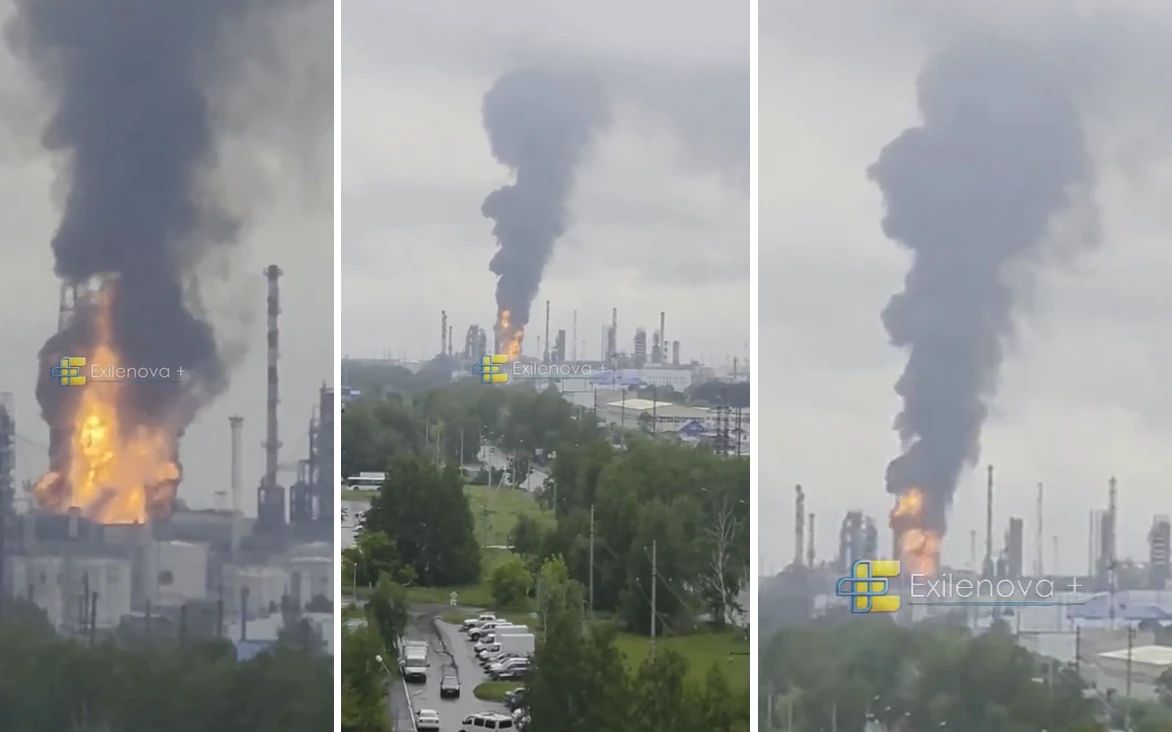 Rafinărie din Rusia, lovită de drone