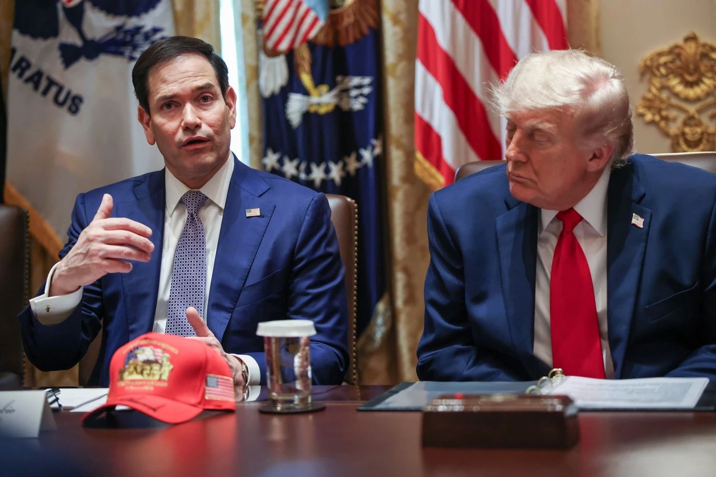 Donald Trumpși Marco Rubio. Foto: Profimedia