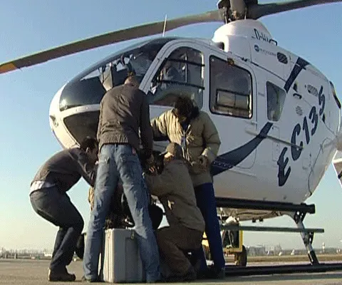 Realitatea TV este singura televiziune de ştiri din România care transmite live din elicopter