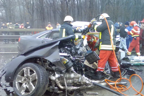 Accident pe DN1