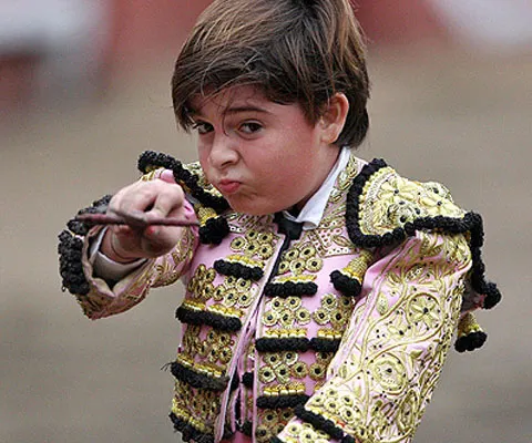 Un copil matador a omorât şase tauri tineri