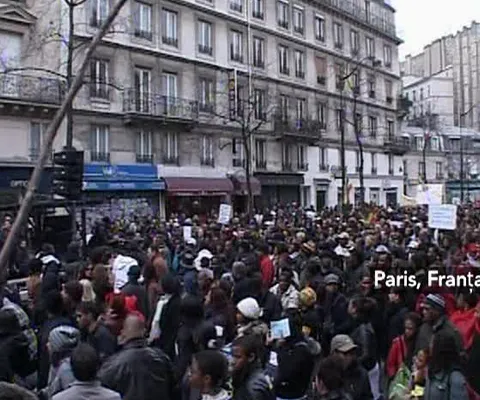 Sfârşitul de săptămână a fost marcat de numeroase proteste în Europa