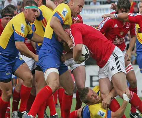 Rugby: România-Rusia 19-28, într-un meci din Cupa Europeană a Naţiunilor