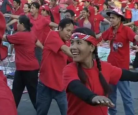 Protestele opoziţiei se transformă într-un eveniment social, în capitala Thailandei