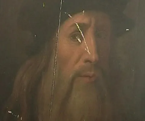 Un presupus portret al lui Leonardo da Vinci a fost expus la Roma
