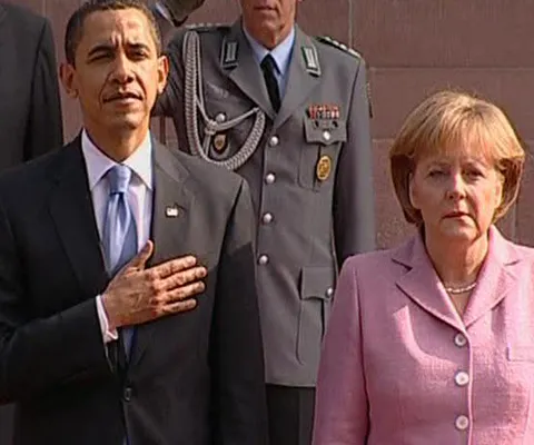Preşedintele Barack Obama a fost primit cu fast în Franţa şi Germania