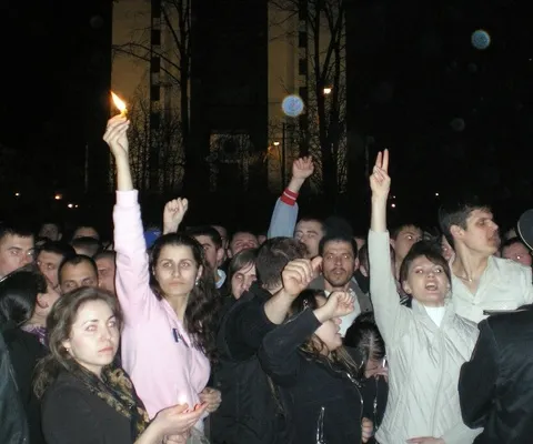 Proteste la Paris împotriva fraudei electorale din Republica Moldova
