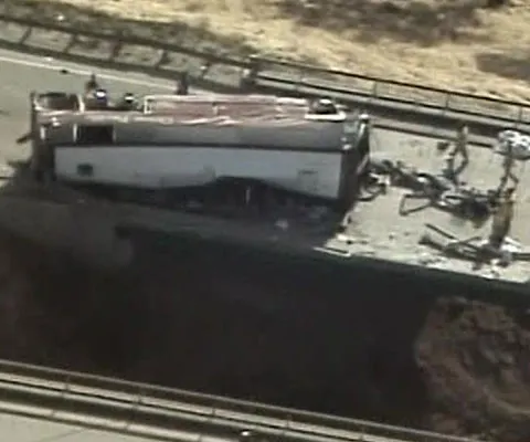 10 morţi şi 38 de răniţi într-un accident rutier în California