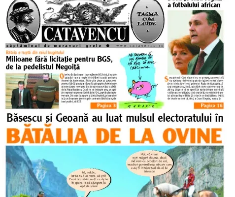 Academia Caţavencu: Vanghelie a cumpărat mobilă din aur, de cinci ori mai scumpă decât clădirea