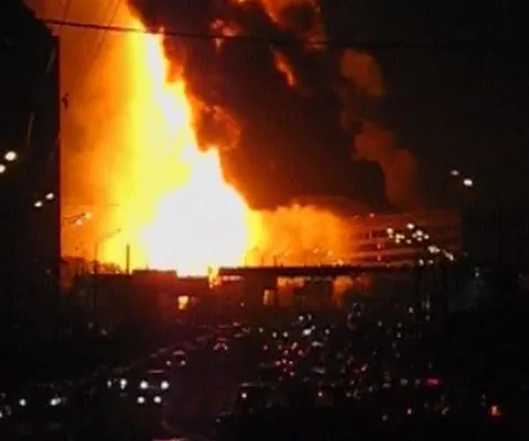 Incendiul de la gazoductul de lângă Moscova a fost stins