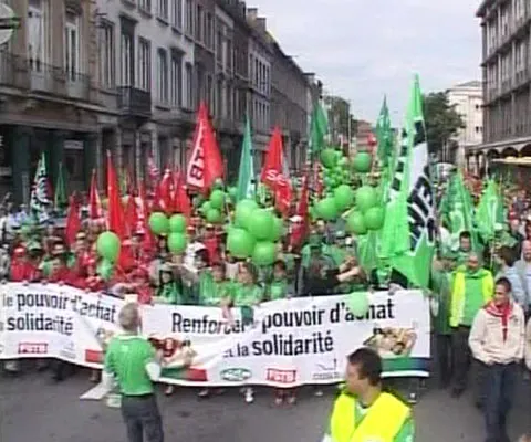Confederaţia europeană a sindicatelor organizează proteste la Madrid, Bruxelles, Praga şi Berlin