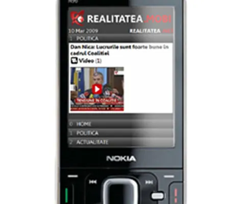 Fii MOBI! Câştigă 5 telefoane Nokia N96 şi 250 de abonamente Vodafone Internet pe mobil oferite de REALITATEA.NET