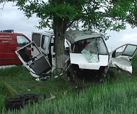 Un om a murit şi alţi şapte au fost răniţi într-un accident pe DN 1B