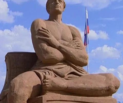 Impresionantă expoziţie de sculpturi din nisip în Rusia - VEZI VIDEO