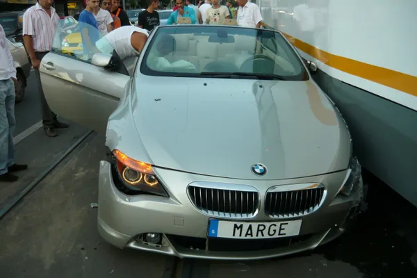 Accident pe şoseaua Ştefan cel Mare