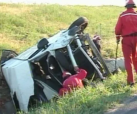 Şapte persoane au fost rănite într-un accident la kilometrul 53 pe Autostrada Soarelui