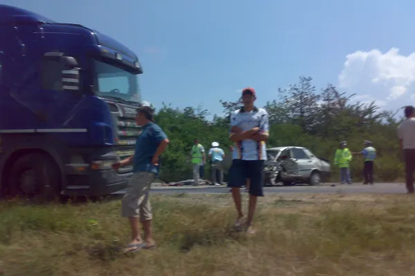 Accident la intrare în Medgidia