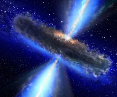 NASA a descoperit o gaură neagră monstruoasă în centrul unei galaxii