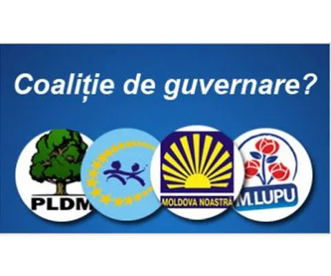 UNIMEDIA: Cele patru partide de opoziţie au anunţat că ar putea forma o coaliţie de guvernare în R. Moldova