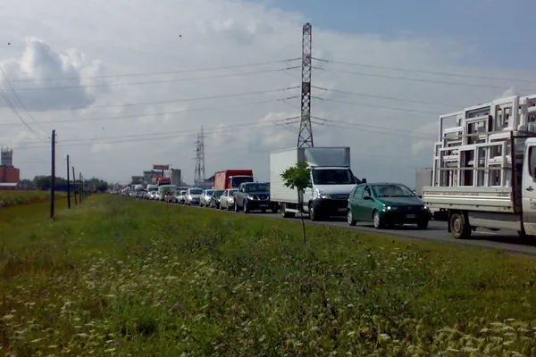 Accident la ieşirea din Roman