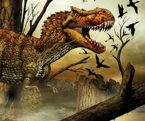 Un schelet de Tyrannosaurus rex vechi de 66 de milioane de ani a fost scos la licitaţie