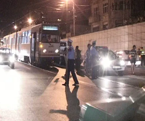 Cinci maşini au fost implicate într-un accident rutier, în Capitală