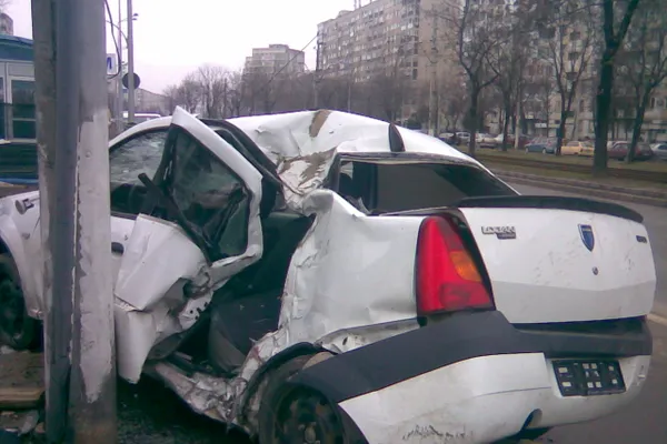 Accident în cartierul Ozana din Capitală