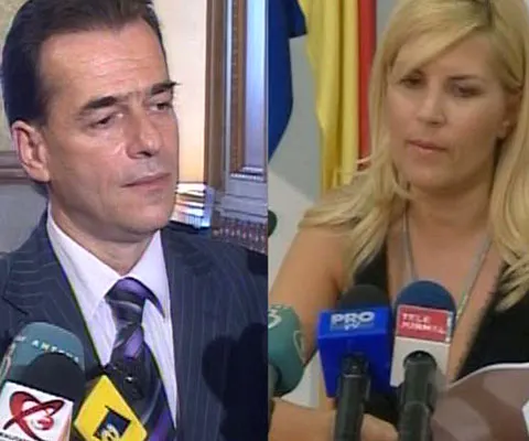 Elena Udrea şi Ludovic Orban se acuză reciproc că sunt mincinoşi - VEZI VIDEO