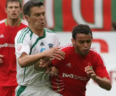 Pancu a adus victoria pentru Terek Groznâi, în meciul cu echipa lui Cociş, Lokomotiv Moscova, scor 2-1