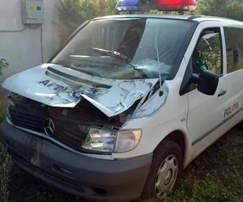 Duba care îl ducea la instanţă pe fostul candidat la preşedinţie Aurel Rădulescu, implicată într-un accident