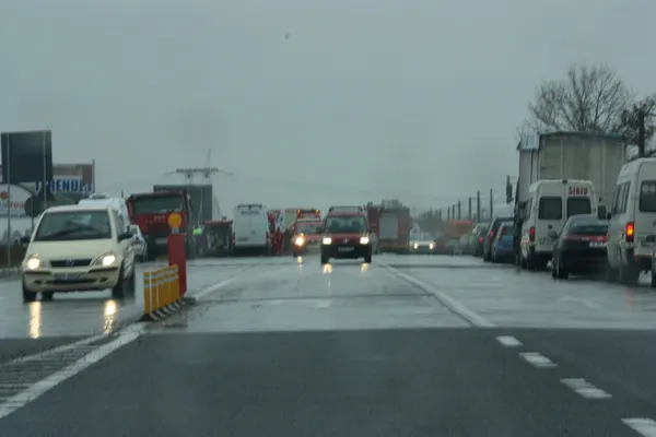 Accident pe DN11