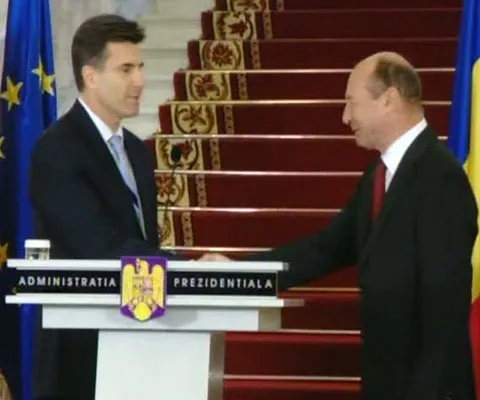 Lucian Croitoru a fost desemnat de preşedintele Traian Băsescu pentru funcţia de prim-ministru al României