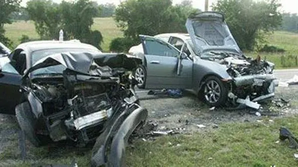 Accident grav pe DN 56