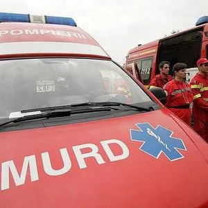O femeie rănită în accidentul feroviar de la Romuli a fost transportată la Bistriţa