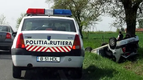 Trafic blocat pe DN1 din cauza unui grav accident rutier
